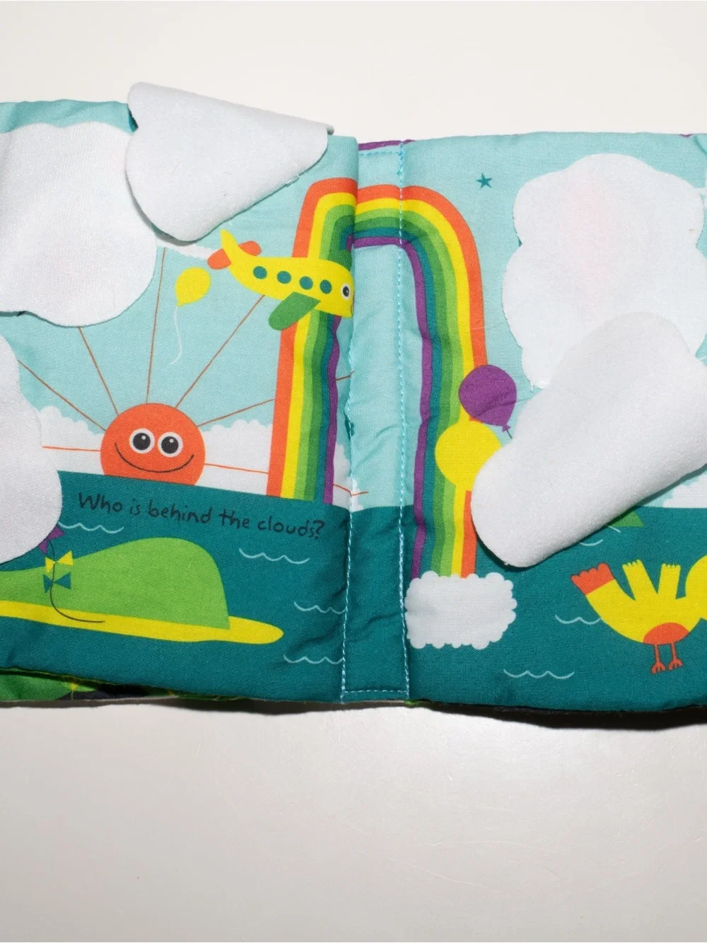 Melissa & Doug Soft Activity Baby Book - The Wonderful World of Peekaboo!